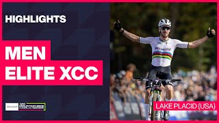 Lake Placid  Men Elite XCC Highlights  2024 WHOOP UCI Mountain Bike World Cup [upl. by Christie]