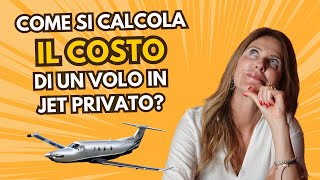 10000€ PER 30 MINUTI DI VOLO Come calcolo i costi dei voli privati [upl. by Hnacogn]