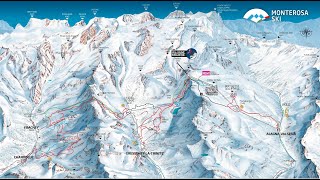 Monterosa skiing ski 2023 winter [upl. by Katine759]