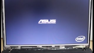 HOW TO REPLACE A BROKEN LCD SCREEN ON ASUS LAPTOP [upl. by Atirehgram]