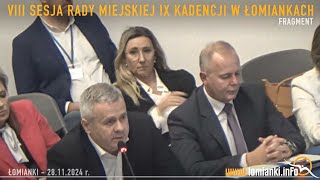 VIII Sesja RM w Łomiankach  KosiorekDuch Dąbrowski kontra Rusiecki  wwwlomiankiinfo [upl. by Anabal]