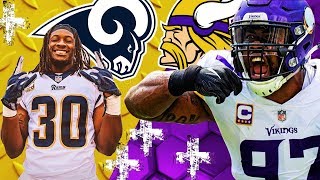 Condensed Game LAR Rams  MIN Vikings 🁢 Week 11 🁢 No Music Just Highlights [upl. by Sessilu851]