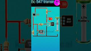 Transistor delay timer circuit diagram Timer monostable shorts [upl. by Jobe]