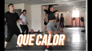 Que Calor  Major Lazer  J Balvin Ft El Alfa  Coreografía  Rumba con Heidy [upl. by Apollo]