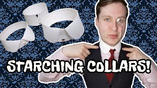 How to Starch Collars The Modern Way [upl. by Clemen]