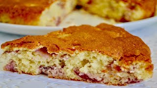 Recette de cake aux cerises et aux amandesكيكة باالكرز و اللوز من اطيب ما يكون [upl. by Adnylg]