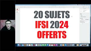 20 sujets du concours infirmier 2024 gratuits [upl. by Grimonia]