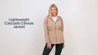 Womens Lightweight Cascade Canvas Jacket [upl. by Macswan]