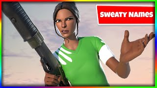 1000 SweatyTryhard Fortnite NamesClan Names 2023 Not Taken [upl. by Savannah752]