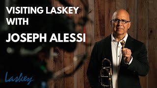 Visiting Laskey Mouthpieces with Joseph Alessi [upl. by Hoes673]