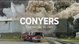 Latest on Conyers chemical plume  Thursday 11pm team coverage [upl. by Satterfield]