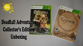 Deadfall Adventures Collectors Edition Xbox 360 Unboxing amp Overview [upl. by Concordia]