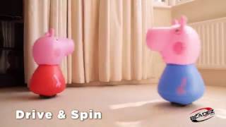 Peppa Pig Radio Control Inflatables  Peppa amp George [upl. by Bashee]