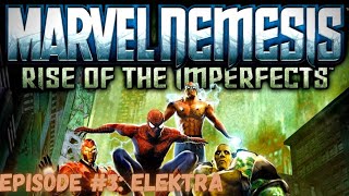 ELEKTRA VS DAREDEVIL Marvel Nemesis Rise of the Imperfects 3 [upl. by Hait]