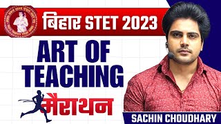 Bihar STET 2023 शिक्षण कला Marathon by Sachin choudhary live 8pm [upl. by Mallin471]