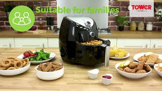 Tower Howsewares  T17021  43 Litre Manual Air Fryer [upl. by Ridgley]