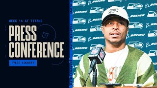 Tyler Lockett quotThat Was A Big Time Drive For Usquot  Postgame Press Conference  Week 16 [upl. by Levona]