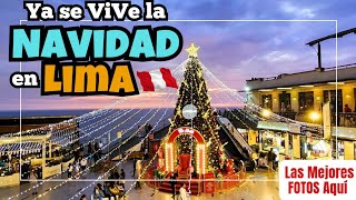 Ya se ViVe la NAVIDAD en Lima Perú 2024 [upl. by Nilats]