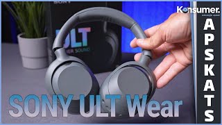 Sony ULT Wear  kas tās tādas  Konsumer apskats [upl. by Ceevah]