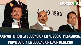 CARLOS SALINAS y ERNESTO ZEDILLO PRIVATIZARON la EDUCACIÓN y fue DISCRIMINATORIA para JÓVENES AMLO [upl. by Cchaddie120]