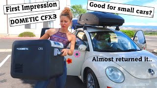 DOMETIC CFX3 Car Fridge  First Impression amp Review why I almost returned it [upl. by Klayman]