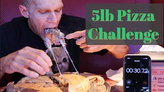 Pizza Challenge  5lb Pizza Food Challenge  10000 calories  Tomasinos Pizza [upl. by Zeralda]