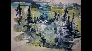 3 Winter Aquarelle  Watercolor [upl. by Gaven]