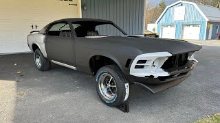 1970 Boss 302 Mustang For Sale rolling shell 1 of 1 Marti Report [upl. by Katie]