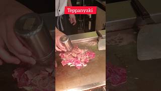 🔥Teppanyaki 2 🔥😋 teppanyaki meat pork yummy foodlover japan like share subscribe tasty [upl. by Ojeibbob983]