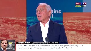 quotLoutrance linsulte sont devenus le lot quotidien de parlementaires extrêmesquot  F Patriat [upl. by Llerruj]