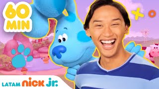 Las Pistas de Blue y tú  ¡1 HORA de juegos sin parar con Blue y Josh  Nick Jr en Español [upl. by Ingeborg]