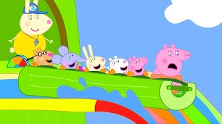 El Tobogán Acuático  Los cuentos de Peppa la Cerdita [upl. by Agamemnon]