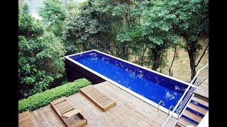 Best Shipping Container Swimming Pools Ideas [upl. by Leiahtan428]