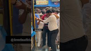 Almost 80 but wading through the madd crowds for darshan  Randhir Kapoor arrives at Lalbagcha Raja [upl. by Lillis]