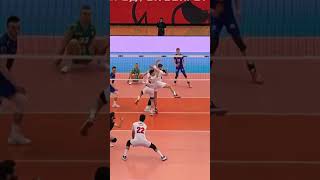 Hell Definitely Call You Back  Amazing Middle Blocker 🤙😎 shorts [upl. by Bruning923]