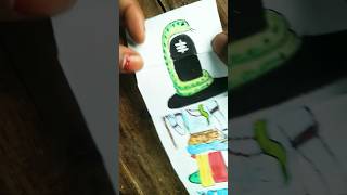 paper folding arts 😊 Bhartiya nari Sab pe Bhari 🤣😂drawing YouTube short video [upl. by Teragram]