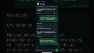 debate with AI about the usefulness of Relational Databases [upl. by Row]
