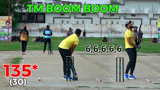 135 RUNS JUST 30 BALLS  TAMOUR MIRZA BEST BATTING  Tamour Mirza Unbelievable Batting SIXES [upl. by Rann]