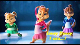 Cover Lovey Dovey  Tara   Chipmunks [upl. by Lerud848]