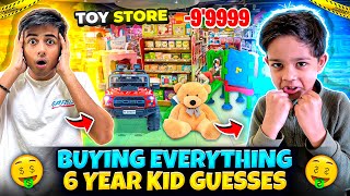 Buying Everything 6 Year Kid 👶Guesses Right ✅  Most Expensive Toys Ever🚂  Mann Vlogs [upl. by Bonney]