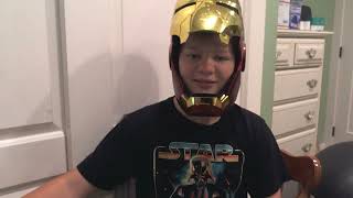 LULUSHINY IronMan Helmet 2024 New Ironman Mask with Jarvis Voice amp RemoteampTouch Controlled review [upl. by Arammat756]