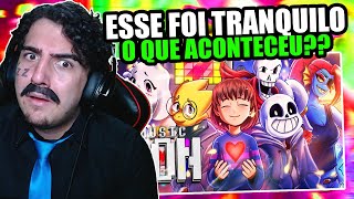 PASTOR REACT Determinação  Undertale Pacifista Papyrus Da Batata [upl. by Nneb]