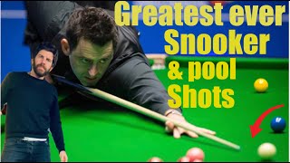 Andy Goldsteins top 8 Snooker amp Pool shots EVER [upl. by Rollins]