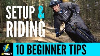 10 EMTB Tips For Beginners  Bike Setup And Riding [upl. by Etnemelc]