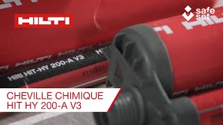 Comment installer la cheville chimique HITHY 200A V3 dans des trous remplis deau [upl. by Colvin]