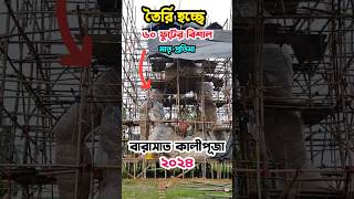 Barasat Kali Puja 2024। Biggest Kali Thakur Idol Making 2024 shorts kalipuja2024 barasat [upl. by Khalil627]