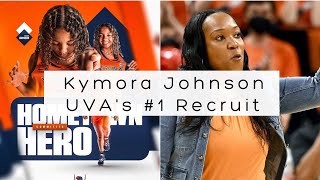 1 Recruit Kymora Johnson Commits to UVA Womens Basketball [upl. by Anselmo881]