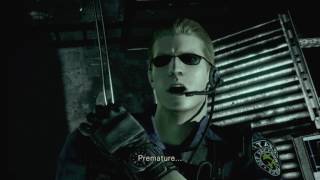 Resident Evil remake wesker official death 2 [upl. by Nilek]