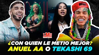 ¿CON QUIEN YAILIN LE METIO MEJOR  ANUEL AA O TEKASHI 69 [upl. by Adolfo]