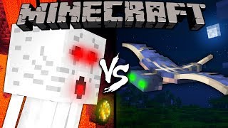 Ghast vs Phantom  Minecraft [upl. by Elfstan138]